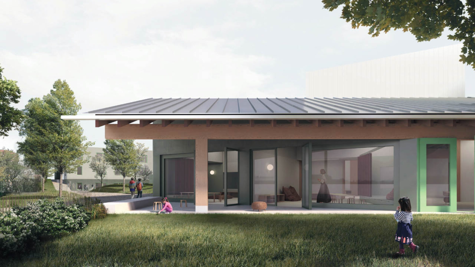 Andrea Bocelli Foudation - Ricostruzione Scuola 0-6 di Sforzacosta (MC)